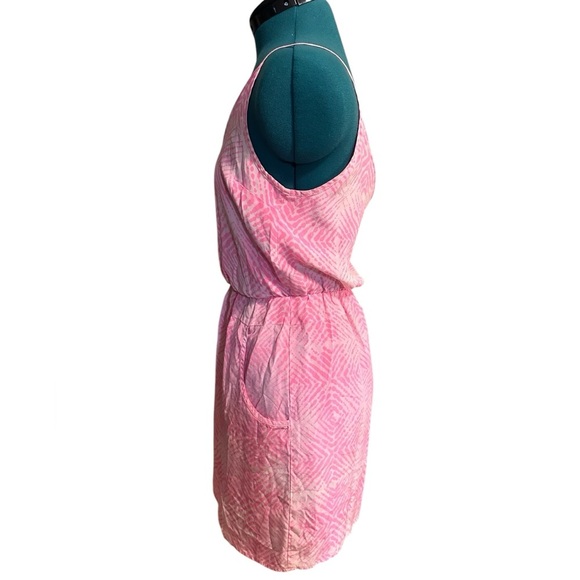 Amanda Uprichard Print Silk V-neck Spaghetti Strap Mini Dress - Picture 2 of 11